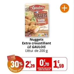 Coccinelle Express Nuggets extra croustillant le gaulois offre