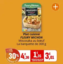 Coccinelle Express Plat cuisiné fleury michon offre