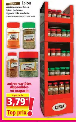 Norma NICLAUS Épices offre