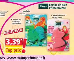 Norma KNEIPP Bombe de bain effervescente offre