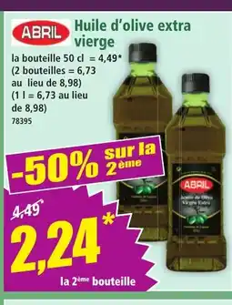 Norma ABRIL Huile d'olive extra vierge offre
