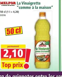 Norma MELFOR La Vinaigrette comme à la maison offre