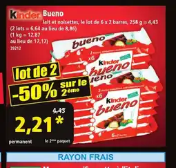 Norma KINDER Bueno offre