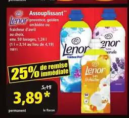 Norma LENOR Assouplissant offre