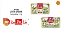 Coccinelle Express Beurre grand fermage offre
