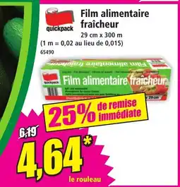 Norma Film alimentaire fraicheur offre