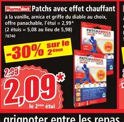 Norma PHARMADOCT Patchs avec effet chauffant offre