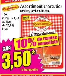 Norma COCHOUNOU Assortiment charcutier offre