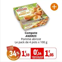 Coccinelle Express Compote andros offre