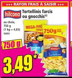 Norma HILCONA Tortellinis farcis ou gnocchis offre
