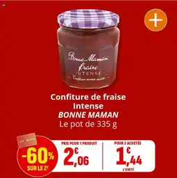 Coccinelle Express Confiture de fraise intense bonne maman offre