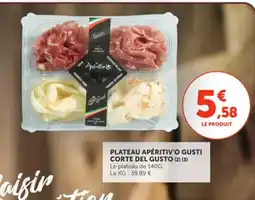 Utile Plateau apéritiv'o gusti corte del gusto offre