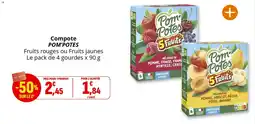 Coccinelle Express Compote pom'potes offre