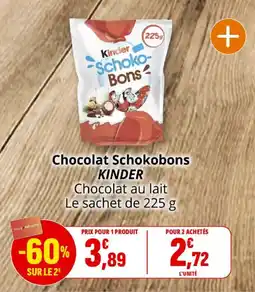 Coccinelle Express Chocolat schokobons kinder offre