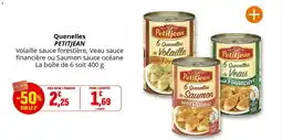 Coccinelle Express Quenelles petitjean offre