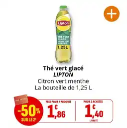 Coccinelle Express Thé vert glacé lipton offre