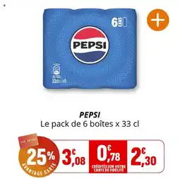 Coccinelle Express Pepsi offre