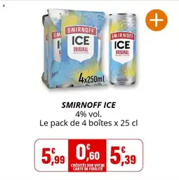 Coccinelle Express Smirnoff ice offre