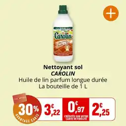 Coccinelle Express Nettoyant sol carolin offre