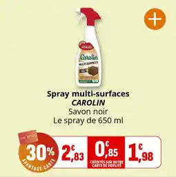 Coccinelle Express Spray multi-surfaces carolin offre