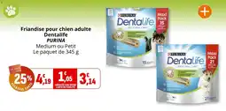 Coccinelle Express Friandise pour chien adulte dentalife purina offre