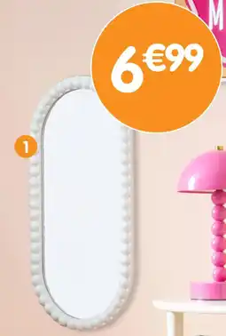 b&m Miroir bord blanc bubble offre