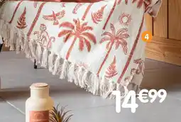 b&m Plaid palmiers offre