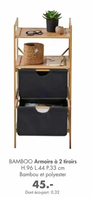 Armoire à 2 Tiroirs