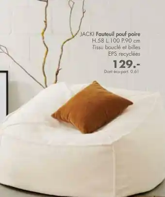 Fauteuil Pouf Poire