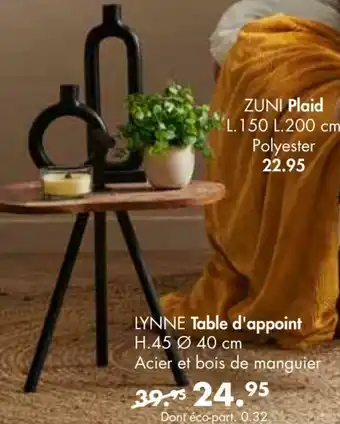 Casa Table d'Appoint offre