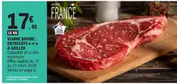 E.Leclerc Viande Bovine : Entrecôte offre