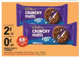 E.Leclerc CRUNCHY MELTS CADBURY offre