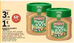 E.Leclerc Beurre de Cacahuète 'Menguy's' offre