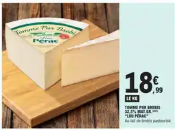 E.Leclerc Tomme Pur Brebis offre