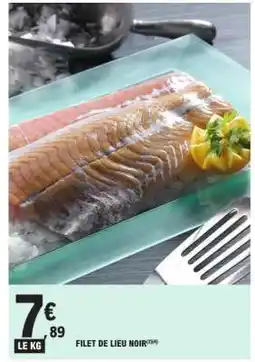 E.Leclerc Filet De Lieu Noir offre