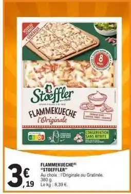 E.Leclerc FLAMMEKUECHE STOEFFLER offre