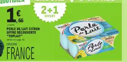 E.Leclerc PERLE DE LAIT CITRON offre