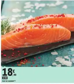 E.Leclerc PAVÉ DE SAUMON offre