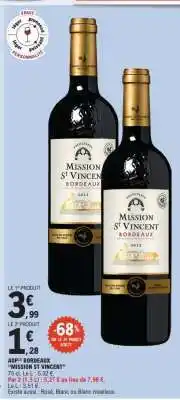 E.Leclerc AOP Bordeaux 'Mission St Vincent' offre