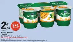 E.Leclerc ACTIVIA MANGUE offre