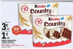E.Leclerc KINDER COUNTRY offre