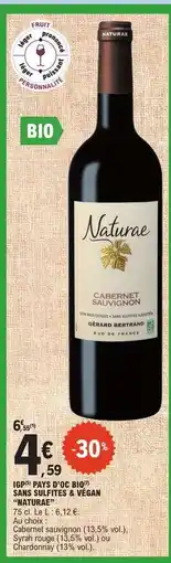 E.Leclerc IGP PAYS D'OC BIO offre