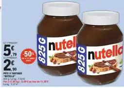 E.Leclerc Pâte À Tartiner Nutella offre