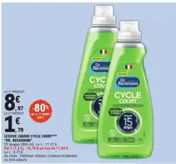 E.Leclerc LESSIVE LIQUIDE CYCLE COURT offre