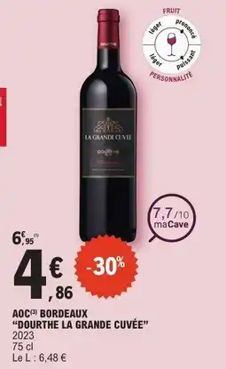 E.Leclerc AOC Bordeaux Dourthe 'La Grande Cuvée' offre