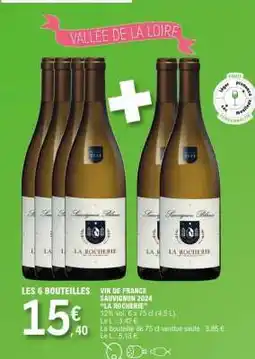 E.Leclerc Les 6 bouteilles offre