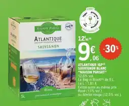 E.Leclerc Atlantique IGP Sauvignon Blanc 'Maison Parsat' offre