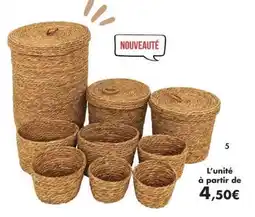 E.Leclerc Paniers en osier offre