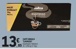 E.Leclerc Café Moulu Lavazza offre