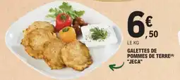E.Leclerc GALETTES DE POMMES DE TERRE JECA offre